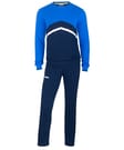 Тренировочный костюм JCS- 4201-971, хлопок, темно-синий/синий/белый