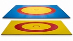 Ковер борцовский стандартный,двухцветный, РФ 12, 3х12, 3 м